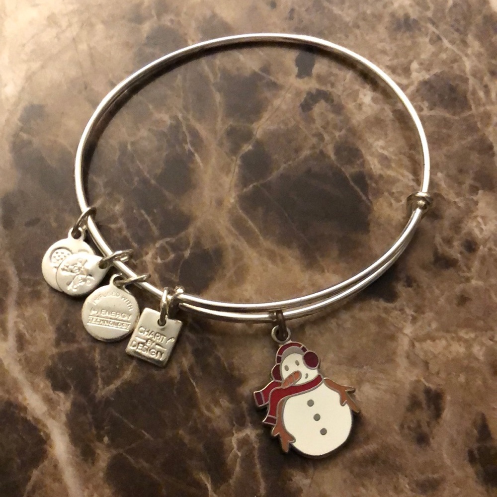 Alex & Ani Snowman Bracelet